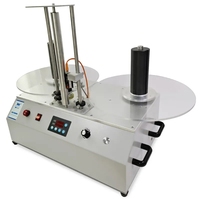 Machine à compter et à rembobiner les étiquettes en rouleau R350, machine à rembobiner les étiquettes en bobine, rembobineuse d'étiquettes de table