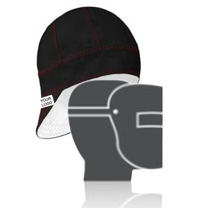 Capuchon de soudage de couleur et de logo personnalisés ignifuge pour accessoires de protection de la tête sergé de coton - Product Image 2