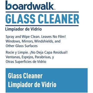 Limpiador de Vidrios Comercial BWK341AEA Boardwalk 341AEA con Aroma Dulce, Lata de Aerosol de 18.5 oz - Product Image 2