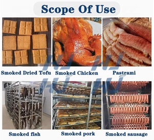 30Kg Công Nghiệp Thương Mại Khô Đậu Phụ Thực Phẩm Người Hút Thuốc Thịt Gà Hút Lò Xúc Xích Cá Hút Thuốc Máy - Product Image 6