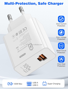 EU 100W <span class=keywords><strong>Supercharge</strong></span> <span class=keywords><strong>tipo</strong></span> <span class=keywords><strong>C</strong></span> <span class=keywords><strong>Cargador</strong></span> rápido para <span class=keywords><strong>Huawei</strong></span> Honor 200 Pro 200 Lite Magic7 6 5 4 3 Lite 100W <span class=keywords><strong>cargador</strong></span> de PD USB <span class=keywords><strong>C</strong></span> Cable - Product Image 4