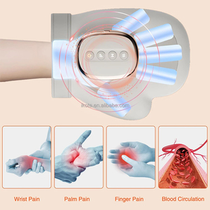Masajeador de Manos Inalámbrico para Oficina y Hogar con Compresión de Aire, Calor y Amasamiento Shiatsu para Aliviar el Estrés de Muñecas, Palmas y Dedos - Product Image 4