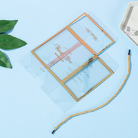 Boîte cadeau pour animaux de compagnie avec impression couleur, boîte cadeau souvenir, boîte d'emballage transparente en PVC, boîte d'emballage pour serviettes, boîte en plastique transparente