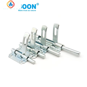 Loquet de porte coulissante en acier de 3/4/5 pouces pour cuisine, appartement, maison – Quincaillerie de sécurité pour charnières et loquets de porte - Product Image 1