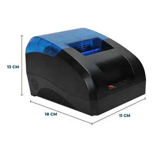 Mini High-Speed Bluetooth Thermal Printer With Battery, Portable Multifunction Design For Receipts And Labels, 18x13 Cm Paper Su