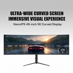 <span class=keywords><strong>Monitor</strong></span> Curvo CoreNest de 49 Pulgadas, 5K Ultra Ancho, Relación de Aspecto 32:9, Pantalla HDR 400, <span class=keywords><strong>Tipo</strong></span>-<span class=keywords><strong>C</strong></span>, 144Hz, IPS, para Juegos y Oficina - Product Image 2