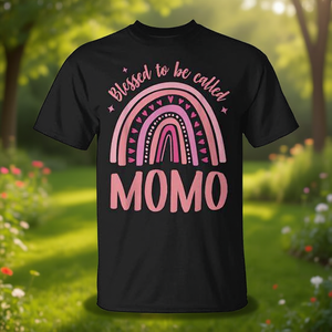 Camiseta Momo S para el Día de la Madre, camiseta Momo bendecida para el Día de la Madre - Product Image 3