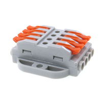 Bloc de bornes enfichables KV223 de haute qualité, contacts en cuivre, boîtier PC, 32A, connexion rapide, connecteur électrique 2-12 broches