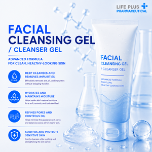 Gel Limpiador Facial de Limpieza Profunda con Ácido Hialurónico para Todo Tipo de Piel, Aroma Fresco - Product Image 2