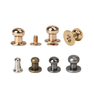 מוצץ ציפורניים פליז ידידותי לסביבה. מוצץ את הראש בורג בחזרה לחצן קוצים - Product Image 2