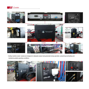 Découpeuse de plasma de CNC de ZMDE pour la découpeuse de tôle avec des torches de flamme - Product Image 3