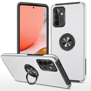 Funda para Teléfono Móvil Dos en Uno con Soporte Metálico, Carcasa Trasera para Samsung Galaxy <span class=keywords><strong>A32</strong></span> 5G A42 5G <span class=keywords><strong>A52</strong></span> <span class=keywords><strong>A72</strong></span> - Product Image 4