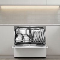 Panier de lave-vaisselle en acier inoxydable robuste, remplacement de l'étagère de lave-vaisselle commercial pour le rangement des assiettes, des bols et des tasses