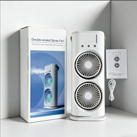 Nouveau ventilateur brumisateur multifonction électrique, rafraîchisseur d'air domestique, ventilateur de refroidissement par brumisation portable, climatiseur à pulvérisation