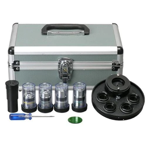 AmScope 40X-2000X <span class=keywords><strong>Microscope</strong></span> trinoculaire à contraste de Phase avec condensateur à tourelle - Product Image 2
