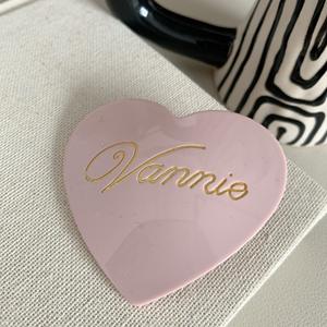 千金定制心形毛绒发爪夹亮片可爱情人节发饰 - Product Image 5