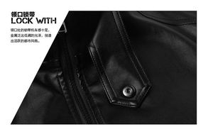 Chaqueta de Cuero para Hombre, Estilo <span class=keywords><strong>Juvenil</strong></span>, Tendencia en Chaquetas de Cuero para Hombre - Product Image 6