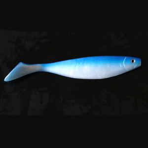 Señuelos de Pesca de 20g y 26g, Precio de Fábrica OEM, Señuelo Artificial de PVC con Cola de Paleta, 6 Colores, Señuelo Suave con Cola en <span class=keywords><strong>T</strong></span> para Pesca en Agua Salada - Product Image 4