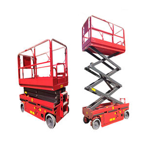 Plataforma Elevadora <span class=keywords><strong>Mini</strong></span> Tipo Económico de 6 Metros, Accionamiento Hidráulico por Motor, Elevador de Tijera Autopropulsado - Product Image 2