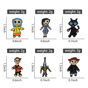 Pin <span class=keywords><strong>de</strong></span> Esmalte con Diseño <span class=keywords><strong>de</strong></span> Animal Divertido, León, Rana, Conejo, Globo, Bicicleta, Cuchillo, Insignia Punk, Broche <span class=keywords><strong>de</strong></span> Solapa para Halloween, Venta al por Mayor - Product Image 6