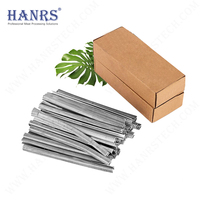 Clips à saucisses en aluminium de type U pour emballage alimentaire et machine à sceller pour l'épicerie et le shopping à usage industriel