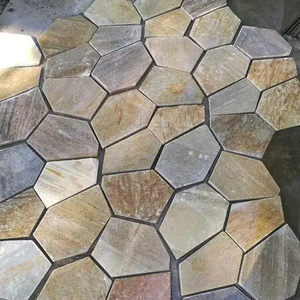 Thiết kế theo phong cách mộc mạc với Đá Nứt đá lát đá tự nhiên được sử dụng cho tường sân công viên và thiết kế đường - Product Image 1