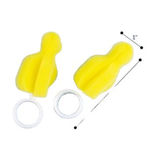 Bouteille d'eau en <span class=keywords><strong>verre</strong></span> pour bébé à long manche sans BPA Matériau en PP écologique conçu avec une brosse de nettoyage en éponge - Product Image 2