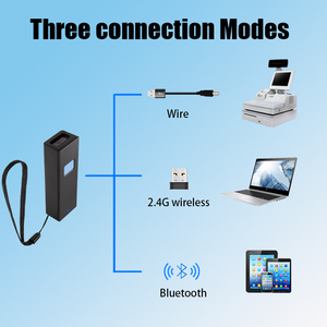 Mini-<span class=keywords><strong>scanner</strong></span> portable haute vitesse pour codes-barres 2D et QR, haute qualité, interface USB, compatible Android <span class=keywords><strong>OS</strong></span>, stock d'occasion - Product Image 2