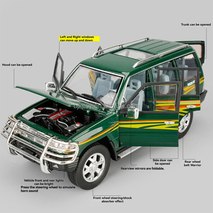 <span class=keywords><strong>รถ</strong></span><span class=keywords><strong>โมเดล</strong></span> Pajero คลาสสิค ขนาด 1:18 ทำจากโลหะผสม พร้อมเสียงและไฟ ประตูเปิดได้ ของเล่นสะสม ของขวัญ ของเล่นรถแบบ Diecast - Product Image 4
