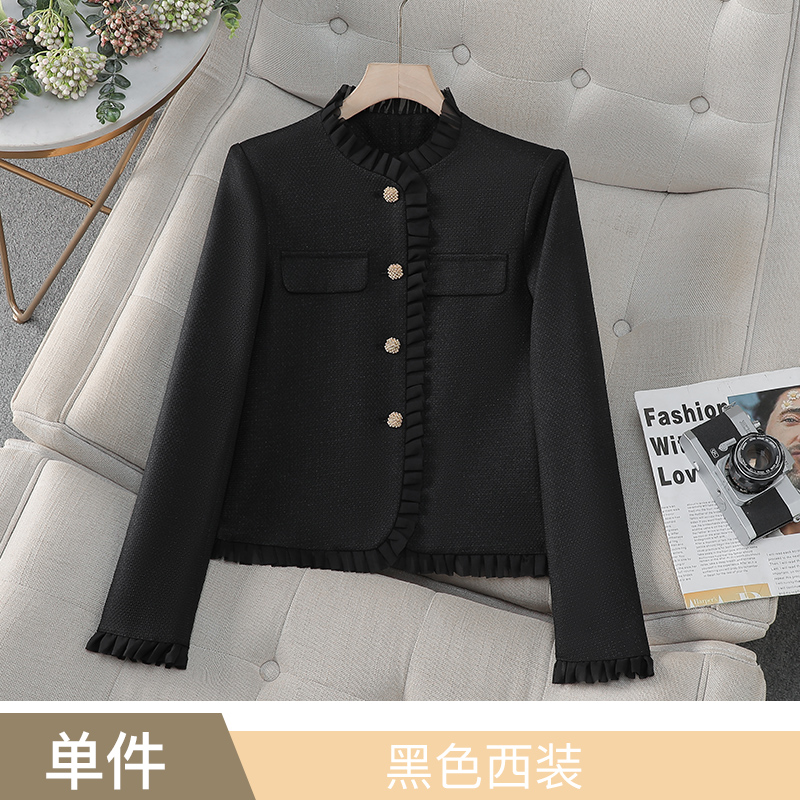 black suit