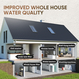 ระบบกรองตะกอนแบบหมุนได้ ใช้ซ้ำได้ สำหรับบ้านทั้งหลัง ระบบกรองน้ำภายนอกอาคาร ระบบกรองล่วงหน้า สำหรับบ้าน น้ำประปา น้ำบาดาล ปลอดสาร BPA ผลิตจากสแตนเลส - Product Image 6