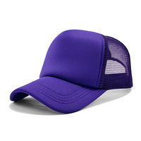Gorra Trucker de Malla de Espuma Premium al por Mayor, Gorra Trucker Lisa de 5 Paneles, Impresión Personalizada, Logotipo Bordado