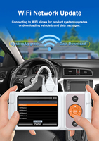 Escáner OBDII de 12 V M500, Herramienta de Diagnóstico Automotriz con EOBD para Automóviles