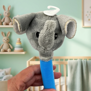 Lot de 10 jouets sensoriels Pop Tube en forme d'éléphant pour fêtes - Jouet anti-stress et anti-anxiété pour enfants - Product Image 1