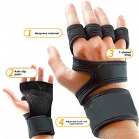 Guantes Deportivos de Silicona con Protección de Muñeca Presurizada, Equipo de Fitness para Hombres y Mujeres, OEM ODM