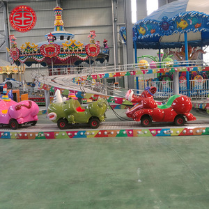 Trenino in pista da corsa gratuito per bambini in treno Mini navetta in auto con treni elettrici del parco divertimenti - Product Image 6