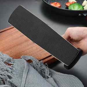 Aiguiseur de couteaux à quatre sections en acier au tungstène ménage multi-fonction manuel pierre à aiguiser artefact Gadget de cuisine - Product Image 2