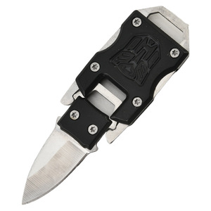 Coltello Pieghevole Portatile Mini da Campeggio in Acciaio Inox Multifunzione Durevole con Portachiavi Collana per Sopravvivenza e <span class=keywords><strong>Autodifesa</strong></span> - Product Image 6