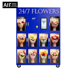 Distributore Automatico <span class=keywords><strong>di</strong></span> Fiori AIT <span class=keywords><strong>di</strong></span> Alta Gamma con Touchscreen e Pagamenti Tramite Contanti/Carta/Codice QR, 4G/Wi-Fi - Product Image 5