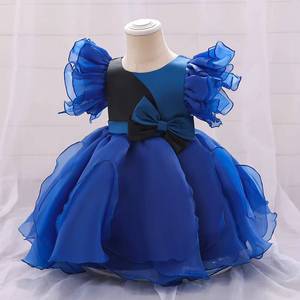 Robes en Tulle pour Filles, Grande Taille, Vente Chaude en Gros, Prêtes à Expédier, Robes de Soirée à Fleurs pour Enfants - Product Image 5