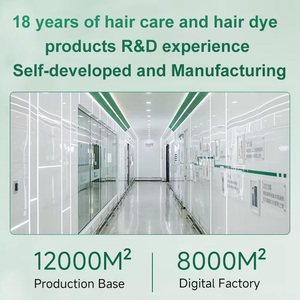 Crema de Coloración Capilar Semipermanente sin Amoníaco para Mujeres, Tinte <span class=keywords><strong>Suave</strong></span> Negro Marrón, Cubre las Canas, Botella de Plástico - Product Image 5