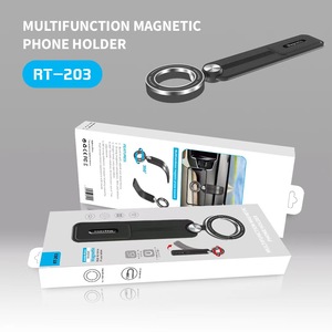 Support magnétique pour téléphone RT-203, support multifonction pour tableau de bord de voiture, métal pliable et flexible - Product Image 1