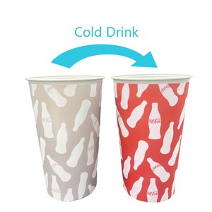 Mug en aluminium réutilisable personnalisé pour boissons froides, idéal pour les fêtes, la bière, le cola, le café, pour l'extérieur, recyclable, 16 oz, tasse en aluminium changeant de couleur pour boissons froides - Product Image 3