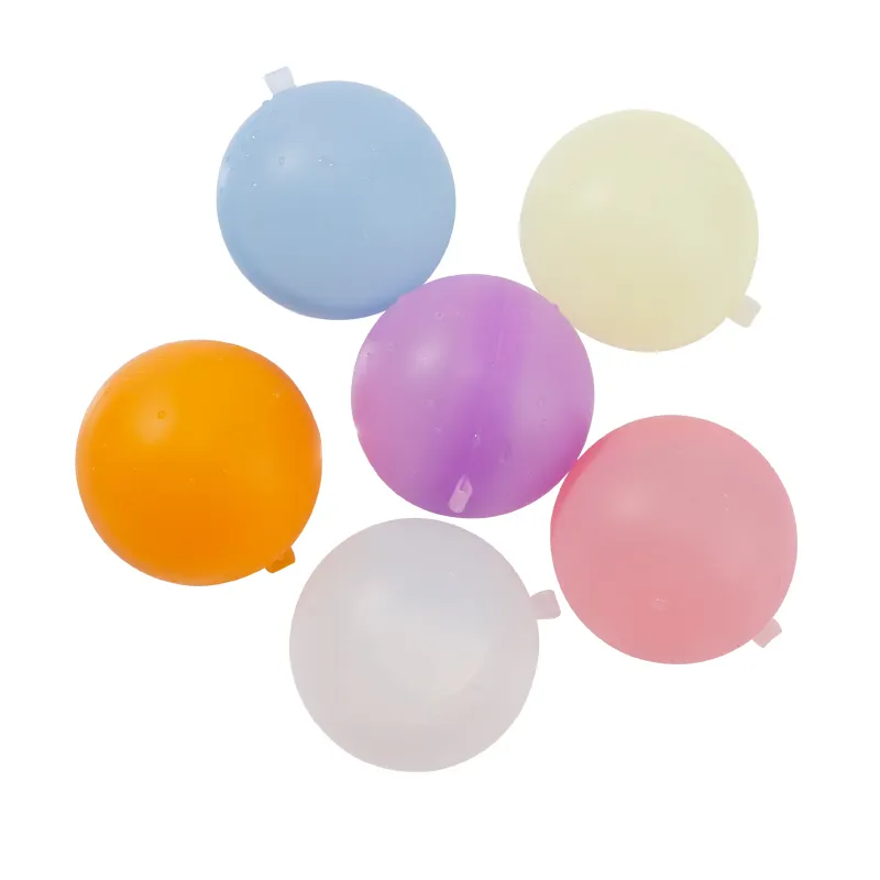 Brinquedos infantis Presente de aniversário Bomba elástica Ball Balloon Bubble Water Fight Toy Silicone Water Ball