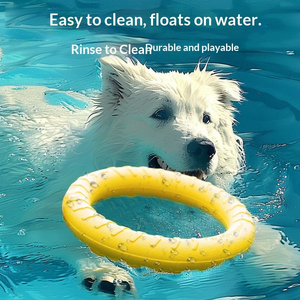 Jouet à mâcher pour chien écologique de 25 cm, anneau de traction pour mâcher agressivement, idéal pour l'entraînement des animaux de compagnie - Vente en gros - Product Image 3
