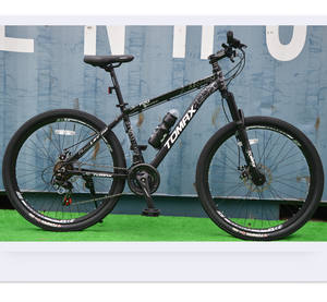 OEM vélo en acier de 26 <span class=keywords><strong>pouces</strong></span> de couleur verte pour vélo de montagne adulte cycle d'engrenage de cadre en acier - Product Image 2