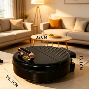Parrilla Eléctrica de Contacto de 1500W, Placa Antiadherente de Acero Inoxidable, Control de Temperatura Mecánico, Uso Doméstico - Product Image 2