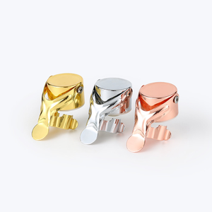 <span class=keywords><strong>Bouchon</strong></span> de bouteille de vin mousseux personnalisé en acier inoxydable, <span class=keywords><strong>bouchon</strong></span> de bouteille de champagne - Product Image 4