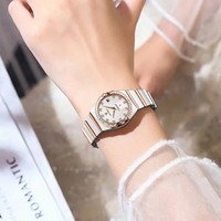 Reloj de Pulsera POEDAGAR 302 para Mujer, Diseño Femenino, Marca Original, Correa de Acero Inoxidable, Relojes de Lujo para Chicas y Damas