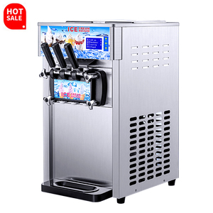 Máquina de Hielo Suave Comercial de 1200W, 18L/H, Pantalla LED, 3 Sabores y Colores Disponibles, IC-2, Máquina de Hielo de 3 Sabores, 18L/H C - Product Image 1